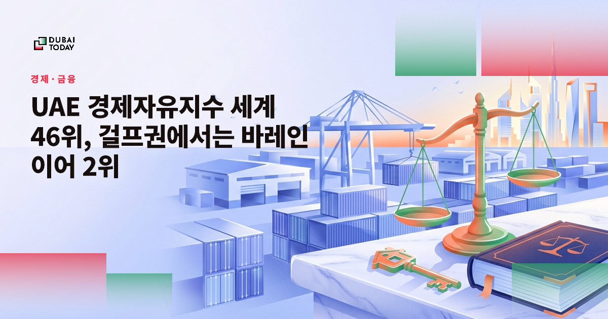UAE 경제자유지수 세계 46위, 걸프권에서는 바레인 이어 2위